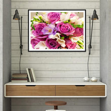 Load image into Gallery viewer, Flower  - Full Drill Round Drill - 30x40cm
