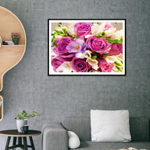 Load image into Gallery viewer, Flower  - Full Drill Round Drill - 30x40cm
