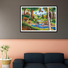 Load image into Gallery viewer, Animals  - Full Drill Round Drill - 40x30cm
