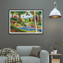 Load image into Gallery viewer, Animals  - Full Drill Round Drill - 40x30cm
