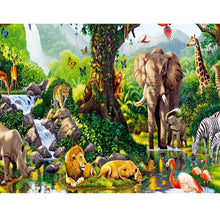 Load image into Gallery viewer, Animals  - Full Drill Round Drill - 40x30cm
