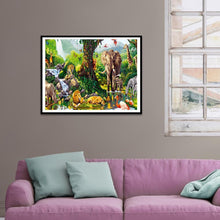 Load image into Gallery viewer, Animals  - Full Drill Round Drill - 40x30cm
