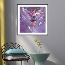 Load image into Gallery viewer, Girl  - Full Drill Round Drill - 30x30cm
