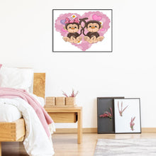 Load image into Gallery viewer, Monkey  - Full Drill Round Drill - 30x40cm
