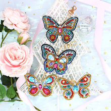 Load image into Gallery viewer, 6pcs Butterfly DIY Keychain
