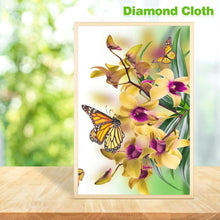 Load image into Gallery viewer, Flower Butterfly  - Full Drill Round Drill - 30x48cm
