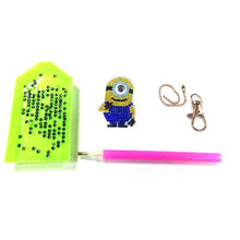 Load image into Gallery viewer, 4pcs Minions DIY Keychain
