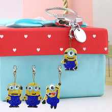 Load image into Gallery viewer, 4pcs Minions DIY Keychain
