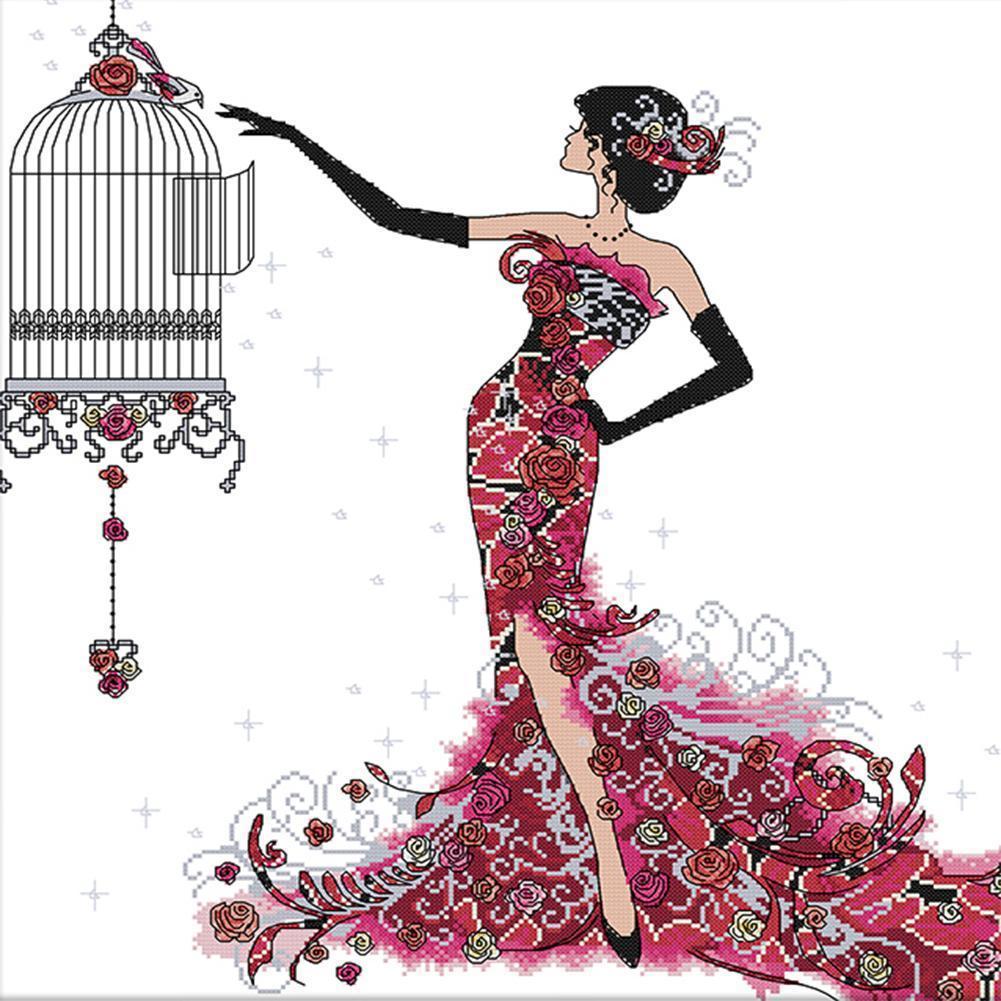 Character - Full Drill Round Drill - 30x30cm