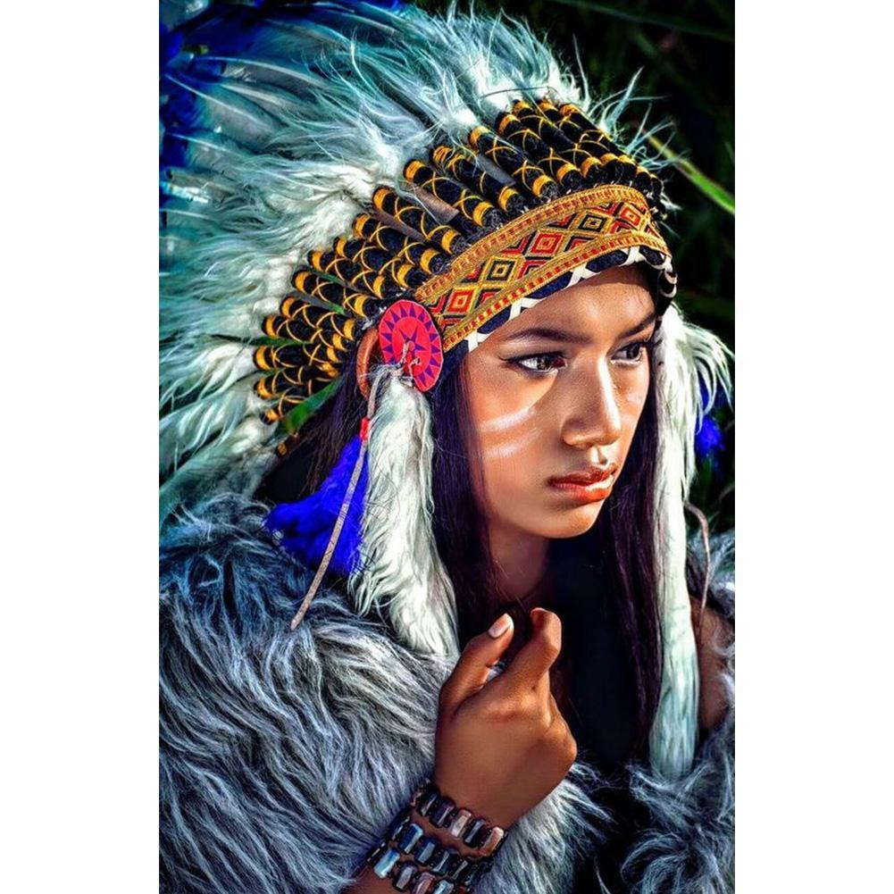 Character - Full Drill Round Drill - 40x30cm