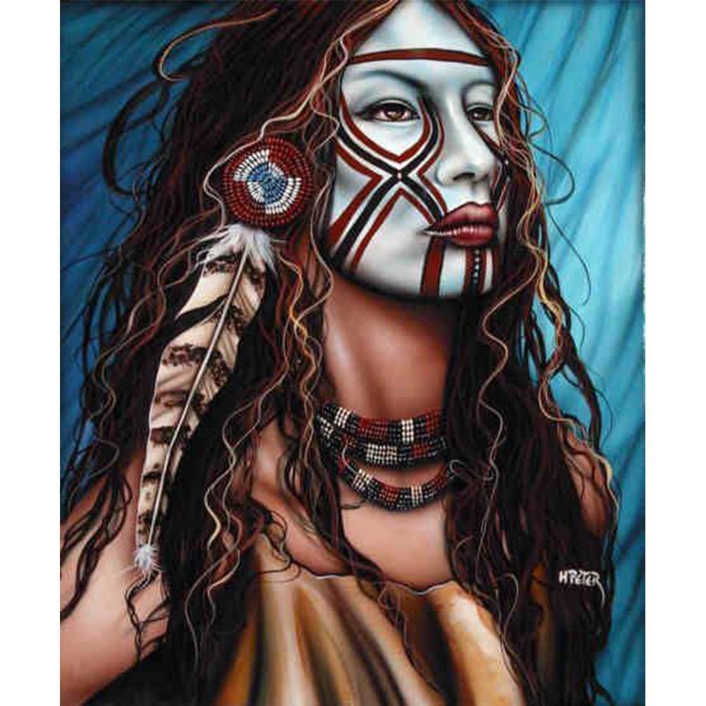 Character - Full Drill Round Drill - 40x30cm