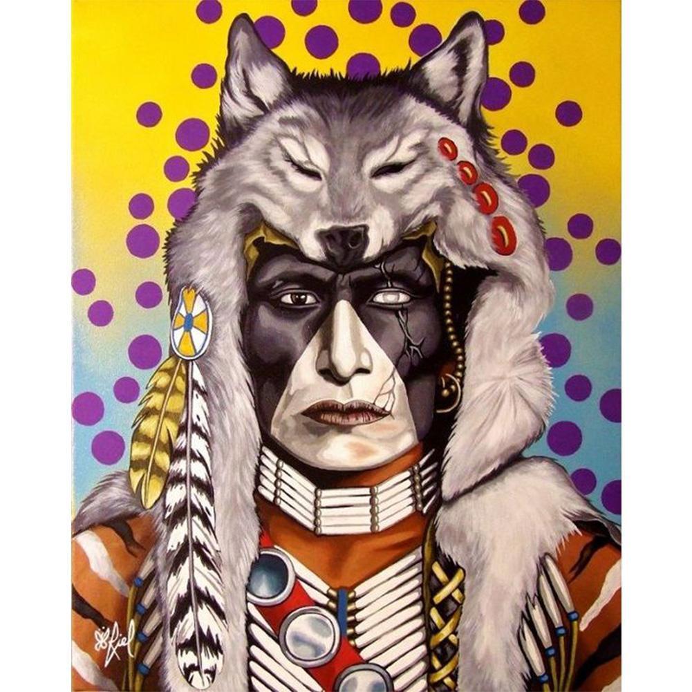 Character - Full Drill Round Drill - 40x30cm