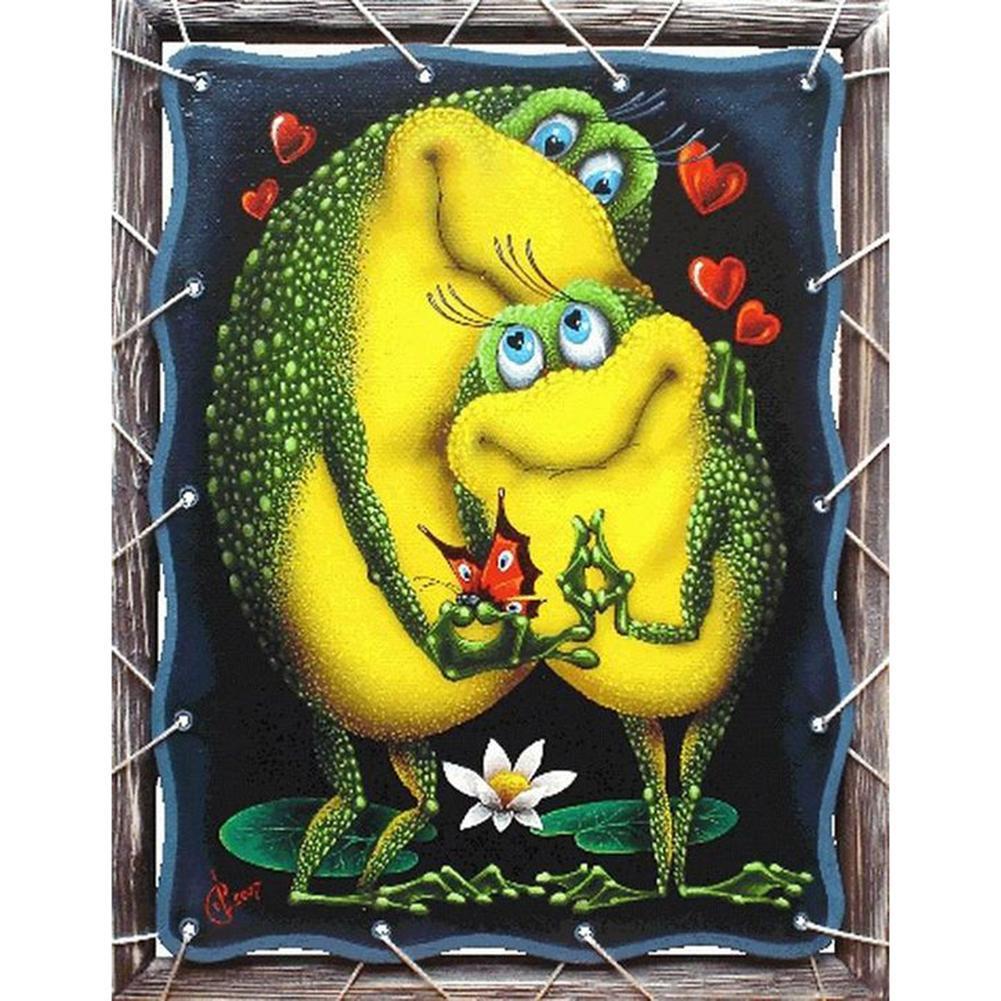 Animal - Full Drill Round Drill - 40x30cm