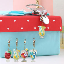 Load image into Gallery viewer, 4pcs Soft Drink DIY Keychain
