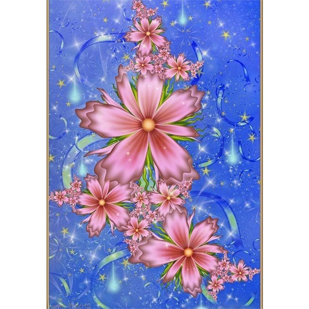 Abstract - Full Drill Round Drill - 40x30cm