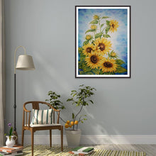 Load image into Gallery viewer, Flowers  - Full Drill Round Drill - 30x40cm
