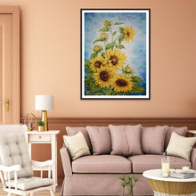 Load image into Gallery viewer, Flowers  - Full Drill Round Drill - 30x40cm
