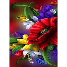 Load image into Gallery viewer, Flowers  - Full Drill Round Drill - 30x40cm
