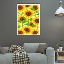 Load image into Gallery viewer, Flowers  - Full Drill Round Drill - 30x40cm
