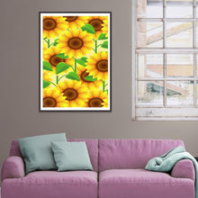 Load image into Gallery viewer, Flowers  - Full Drill Round Drill - 30x40cm
