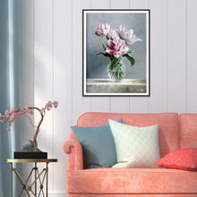 Load image into Gallery viewer, Flowers  - Full Drill Round Drill - 30x40cm
