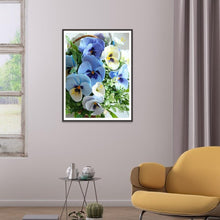 Load image into Gallery viewer, Flowers  - Full Drill Round Drill - 30x40cm
