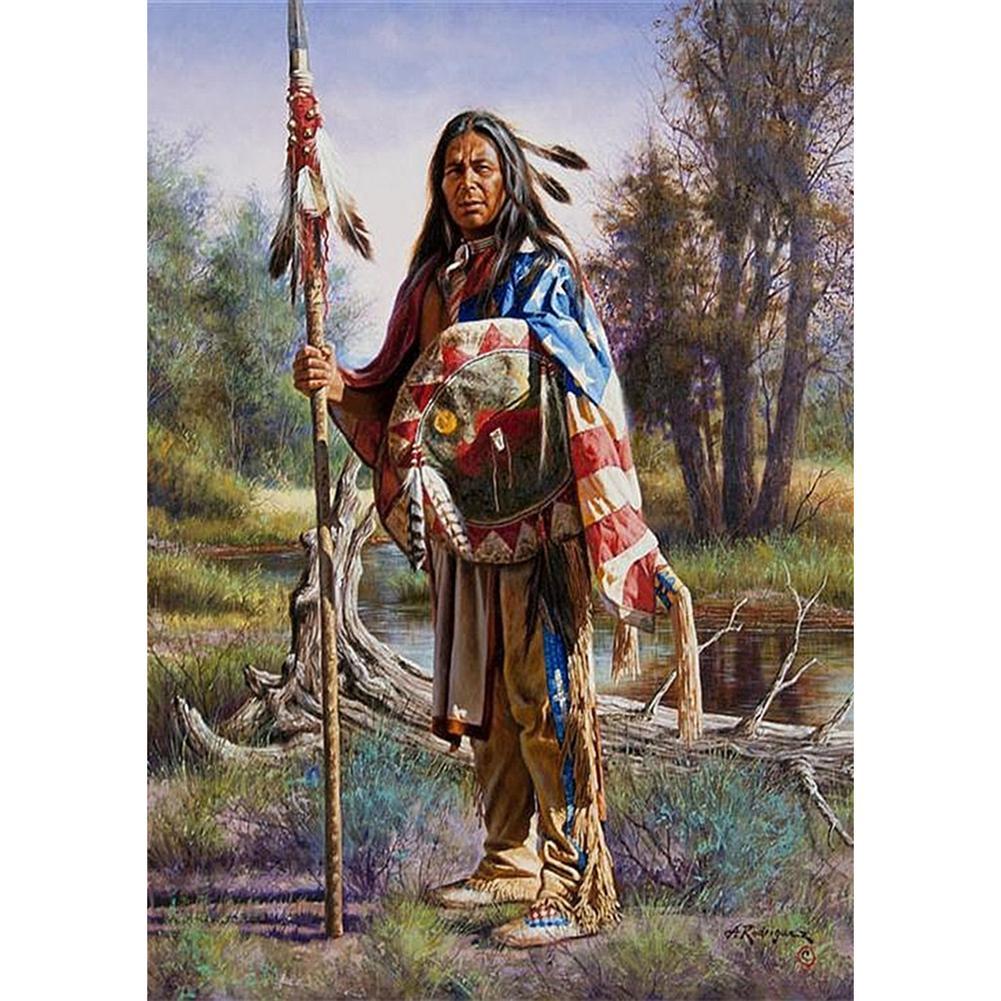 Indian  - Full Drill Round Drill - 30x40cm