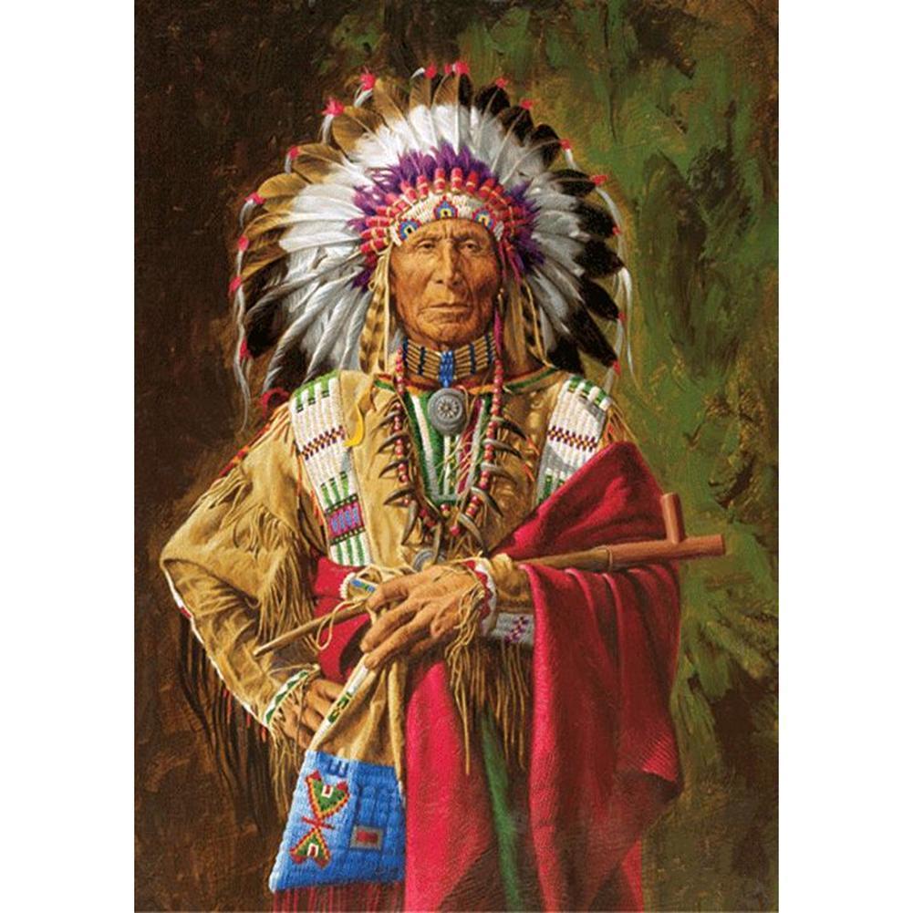 Indian  - Full Drill Round Drill - 30x40cm