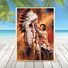 Load image into Gallery viewer, Indian  - Full Drill Round Drill - 30x40cm
