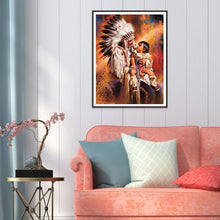 Load image into Gallery viewer, Indian  - Full Drill Round Drill - 30x40cm
