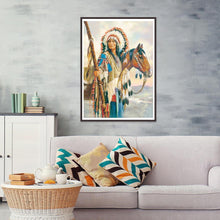 Load image into Gallery viewer, Indian  - Full Drill Round Drill - 30x40cm
