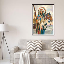 Load image into Gallery viewer, Indian  - Full Drill Round Drill - 30x40cm
