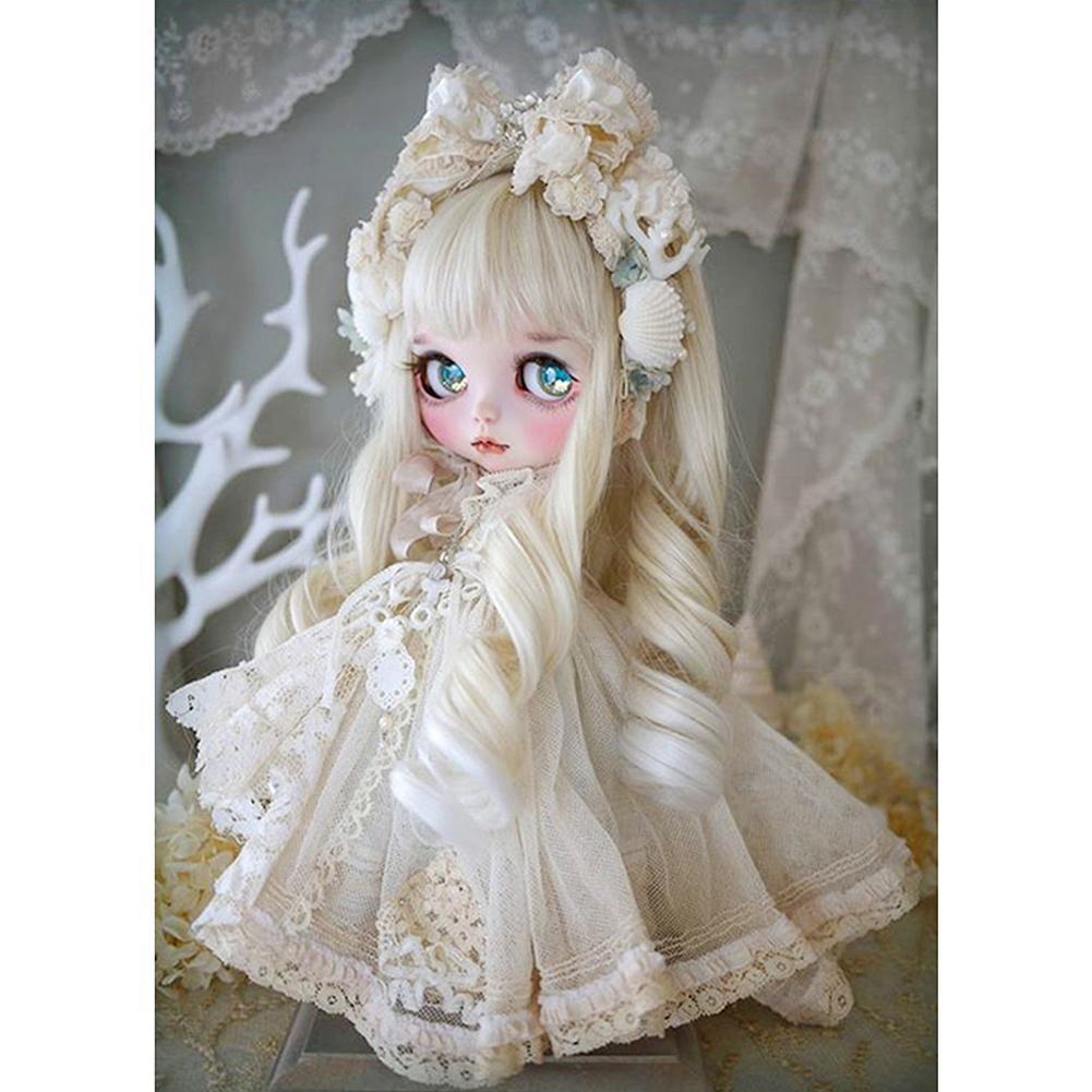 Doll  - Full Drill Round Drill - 30x40cm