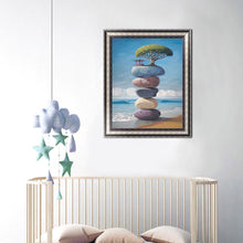 Load image into Gallery viewer, Sea View  - Full Drill Round Drill - 30x40cm
