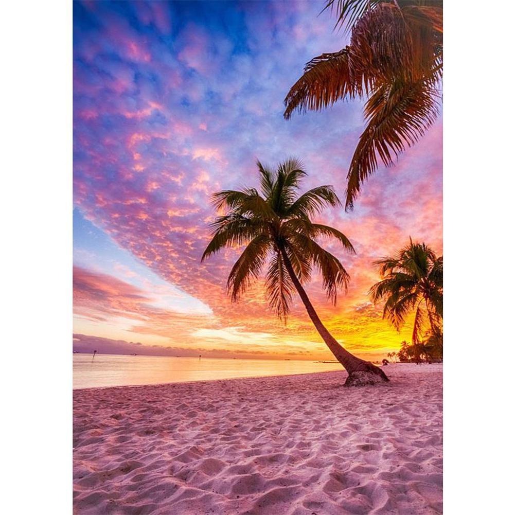 Sea View  - Full Drill Round Drill - 30x40cm