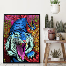 Load image into Gallery viewer, Tiger  - Full Drill Round Drill - 30x40cm
