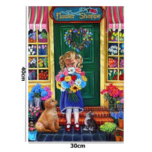 Load image into Gallery viewer, Crafts  - Full Drill Round Drill - 40x30cm
