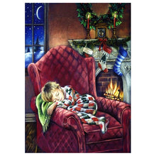 Load image into Gallery viewer, Crafts  - Full Drill Round Drill - 40x30cm
