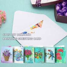 Load image into Gallery viewer, 6pcs/Set-Birthday-Diamond Greeting Cards
