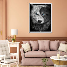 Load image into Gallery viewer, Wolf  - Full Drill Round Drill - 30x40cm
