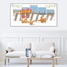 Load image into Gallery viewer, 5pcs Beach - Full Drill Round Drill - 95x45cm
