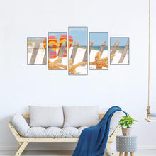 Load image into Gallery viewer, 5pcs Beach - Full Drill Round Drill - 95x45cm
