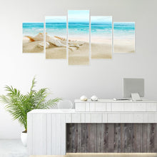 Load image into Gallery viewer, 5pcs Beach - Full Drill Round Drill - 95x45cm
