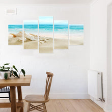 Load image into Gallery viewer, 5pcs Beach - Full Drill Round Drill - 95x45cm
