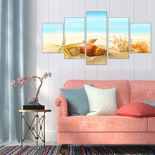 Load image into Gallery viewer, 5pcs Beach - Full Drill Round Drill - 95x45cm
