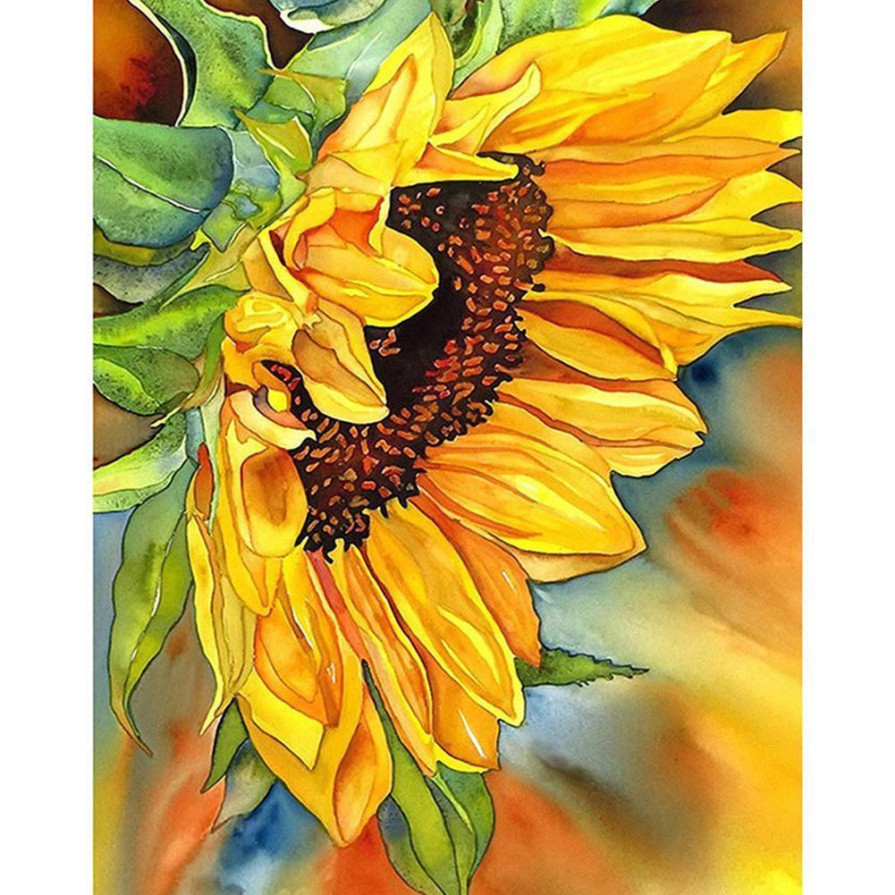 Sunflower  - Full Drill Round Drill - 30x40cm