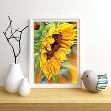 Load image into Gallery viewer, Sunflower  - Full Drill Round Drill - 30x40cm

