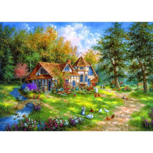 Load image into Gallery viewer, House  - Full Drill Round Drill - 30x40cm
