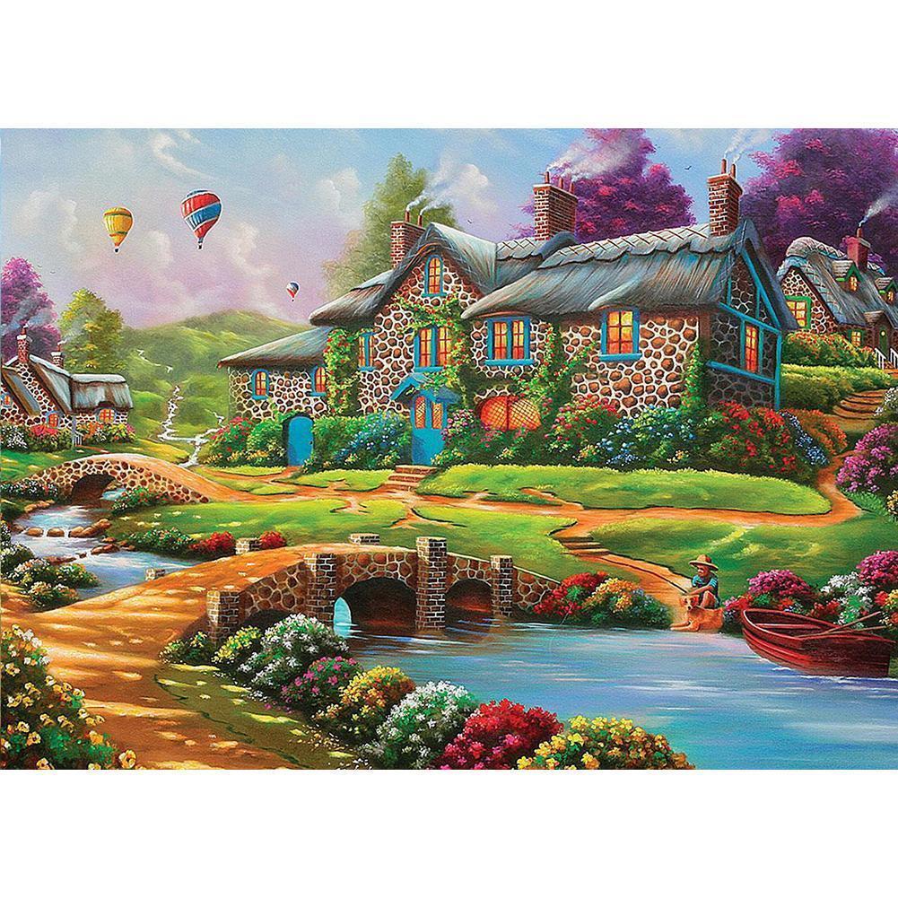 House  - Full Drill Round Drill - 30x40cm