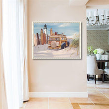 Load image into Gallery viewer, Car Scenery  - Full Drill Round Drill - 40x30cm
